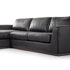 Sodaina 3.5-Seater Modular Leather Couch