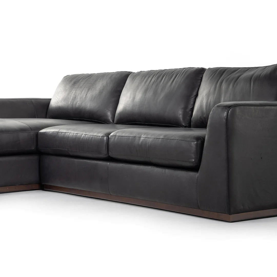 Sodaina 3.5-Seater Modular Leather Couch