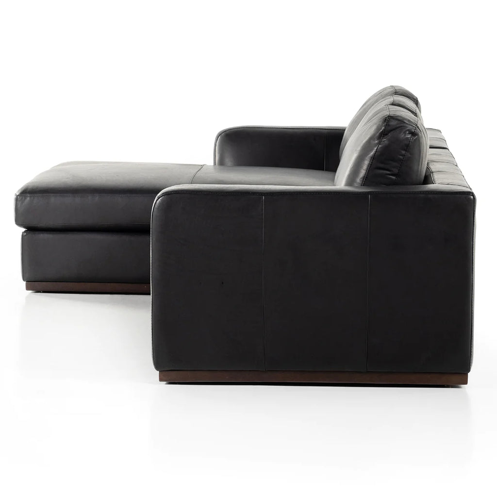 Sodaina 3.5-Seater Modular Leather Couch