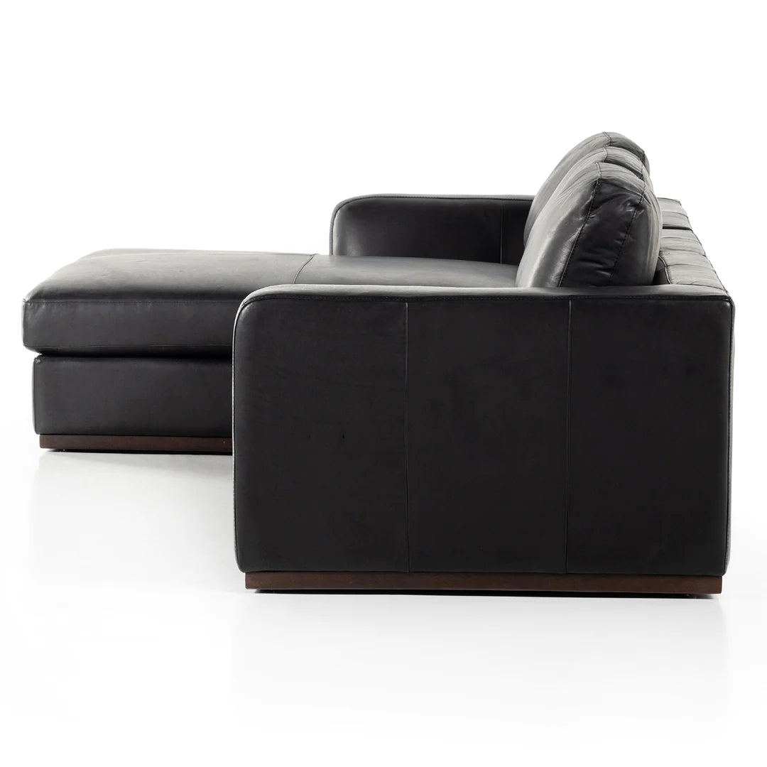 Sodaina 3.5-Seater Modular Leather Couch