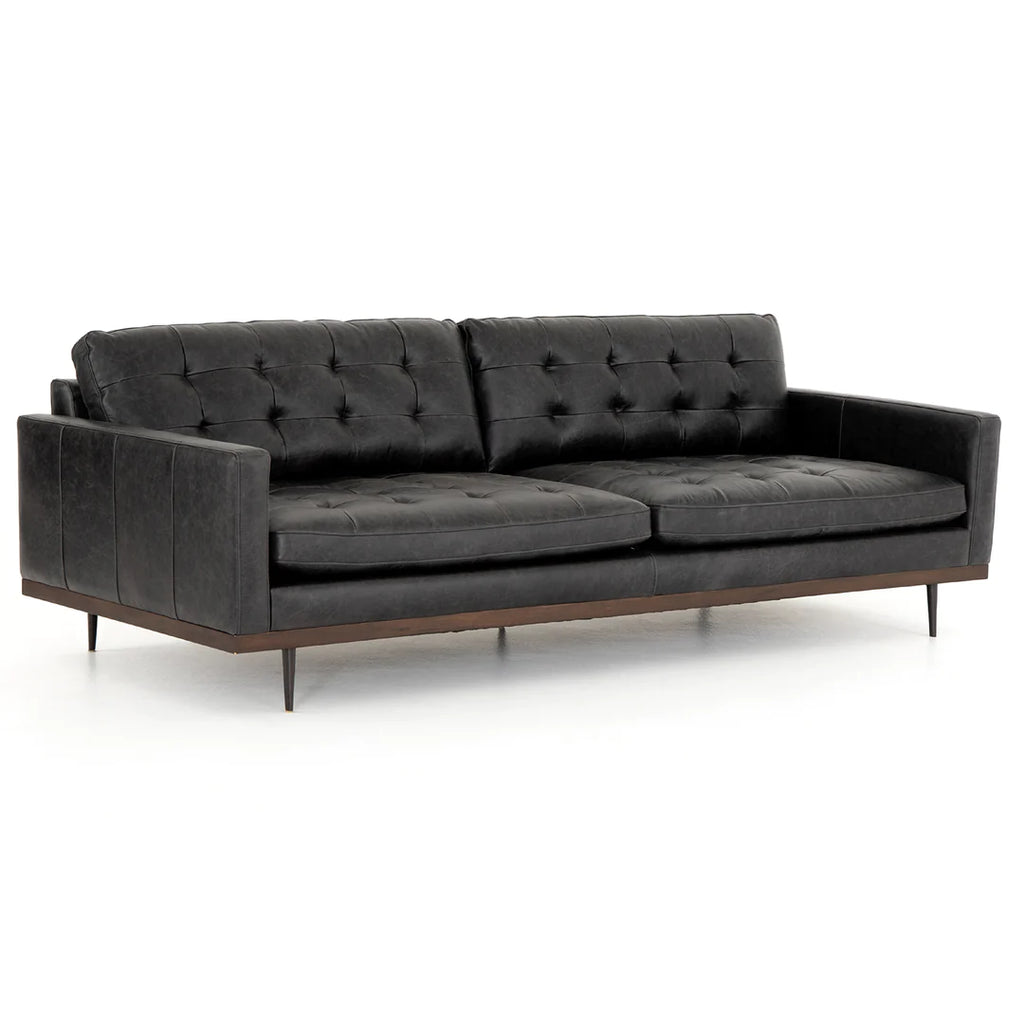 Letago 4-Seater Leather Couch