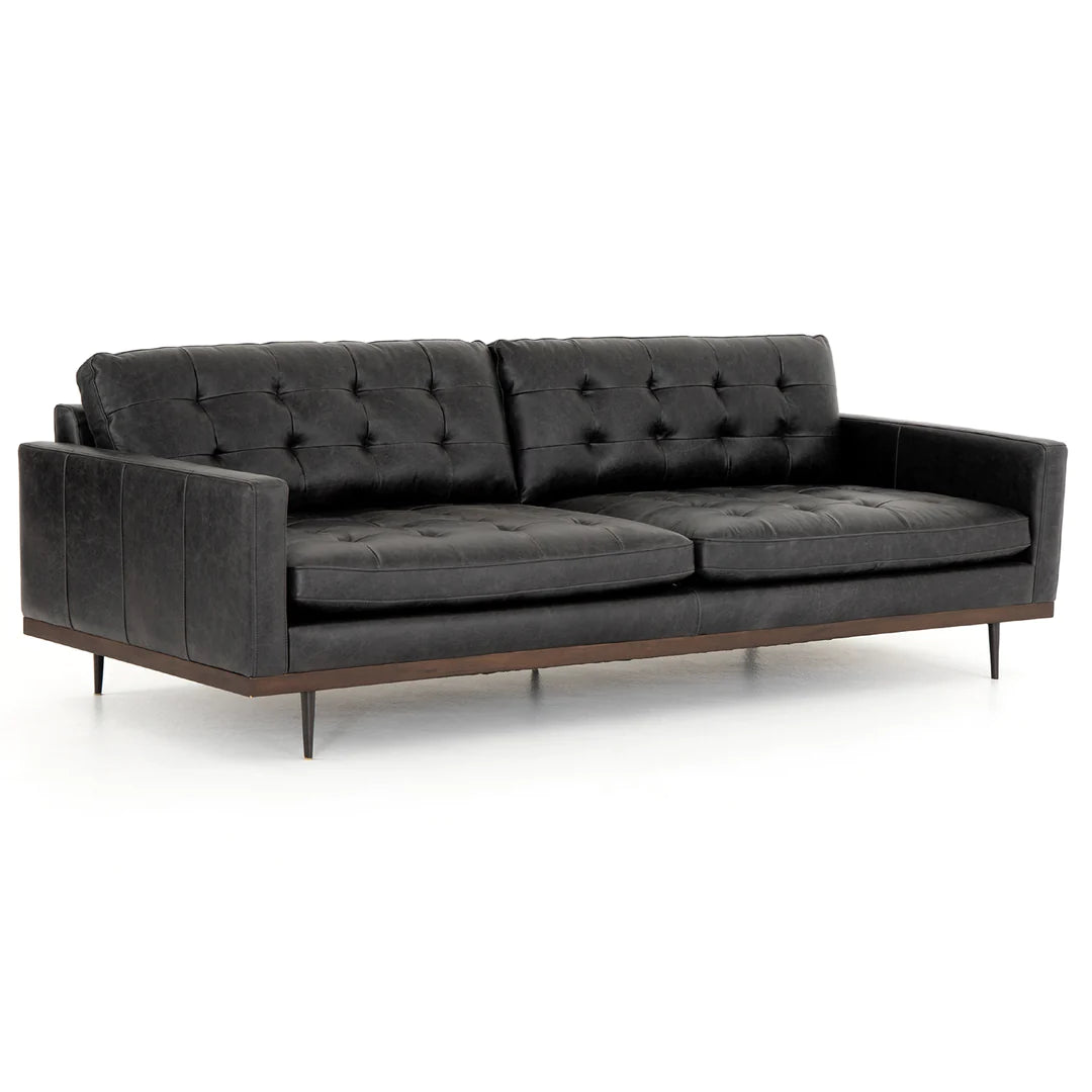 Letago 4-Seater Leather Couch