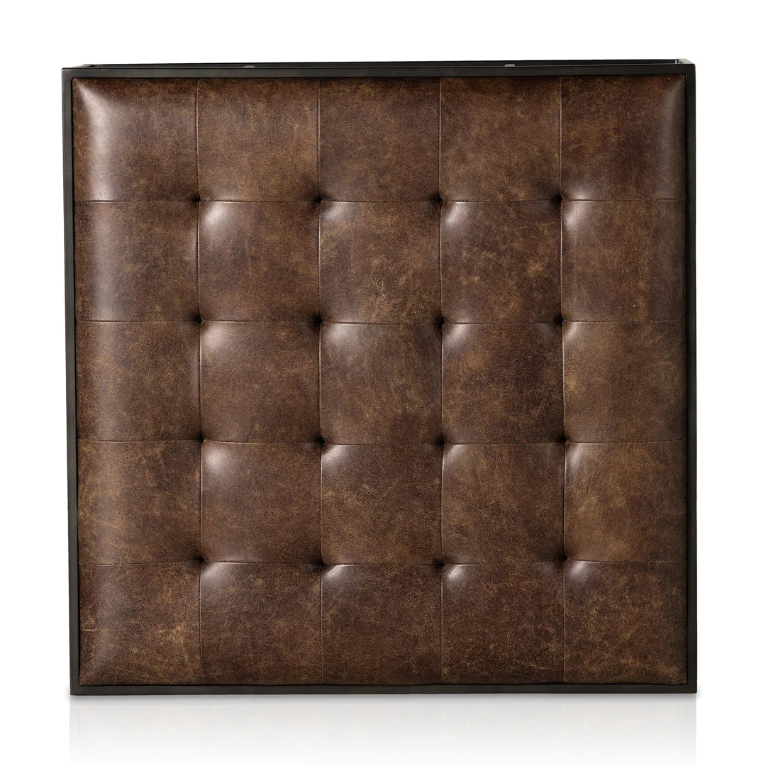 Cimelio Leather Coffee Table