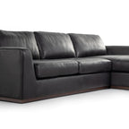 Sodaina 3.5-Seater Modular Leather Couch