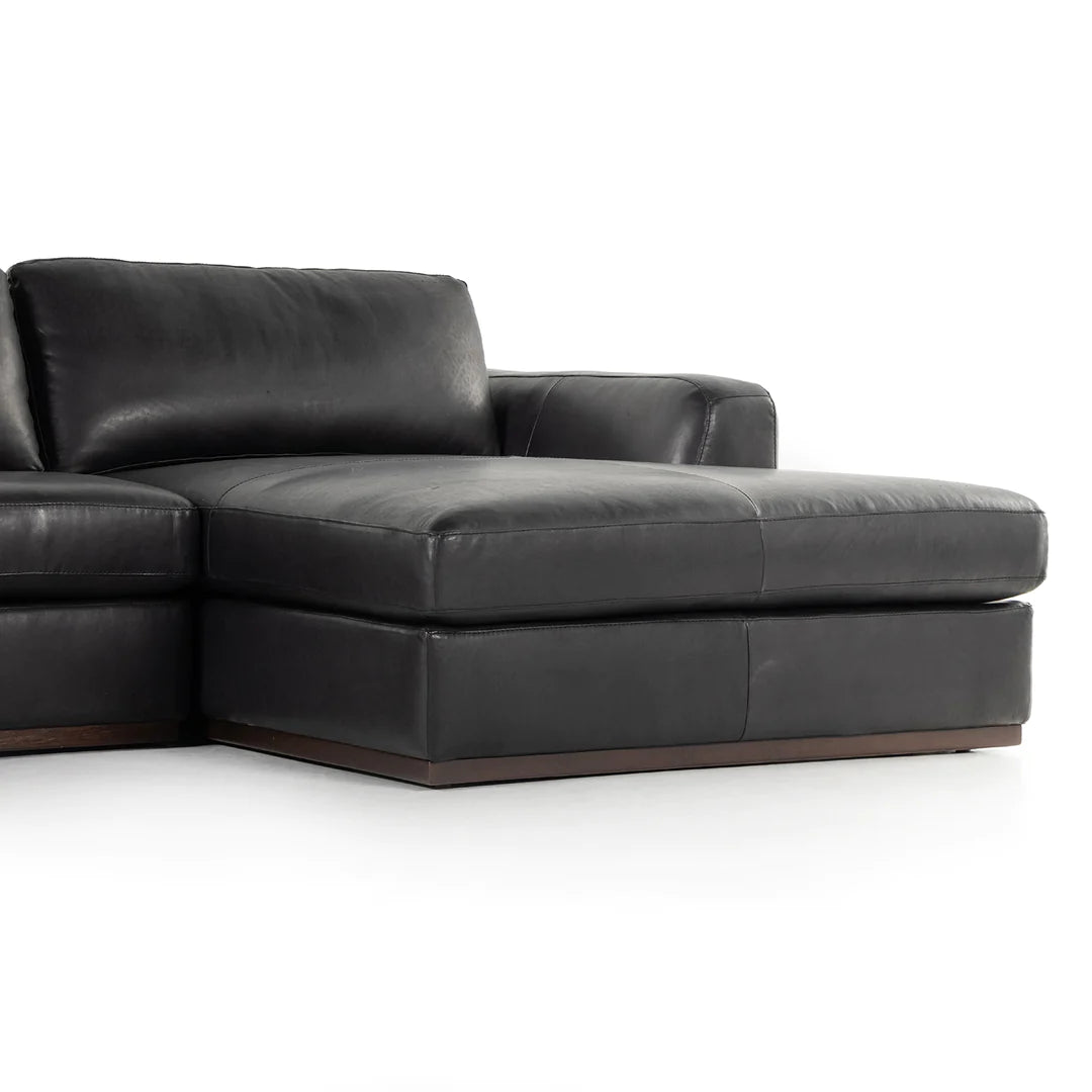Sodaina 3.5-Seater Modular Leather Couch