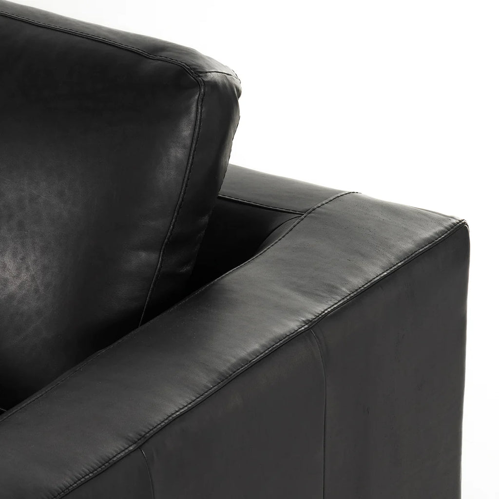 Sodaina 3.5-Seater Modular Leather Couch