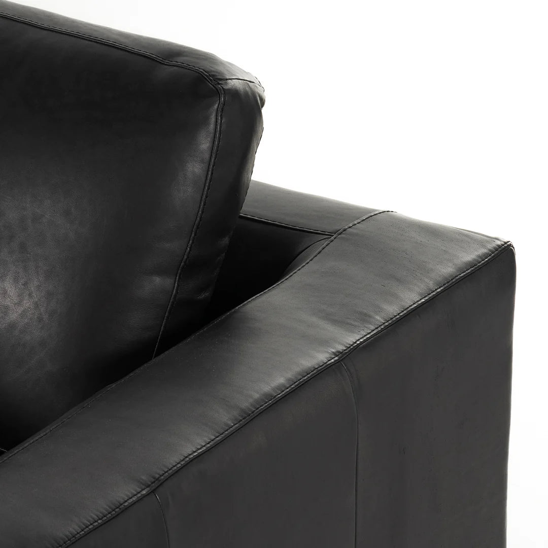 Sodaina 3.5-Seater Modular Leather Couch