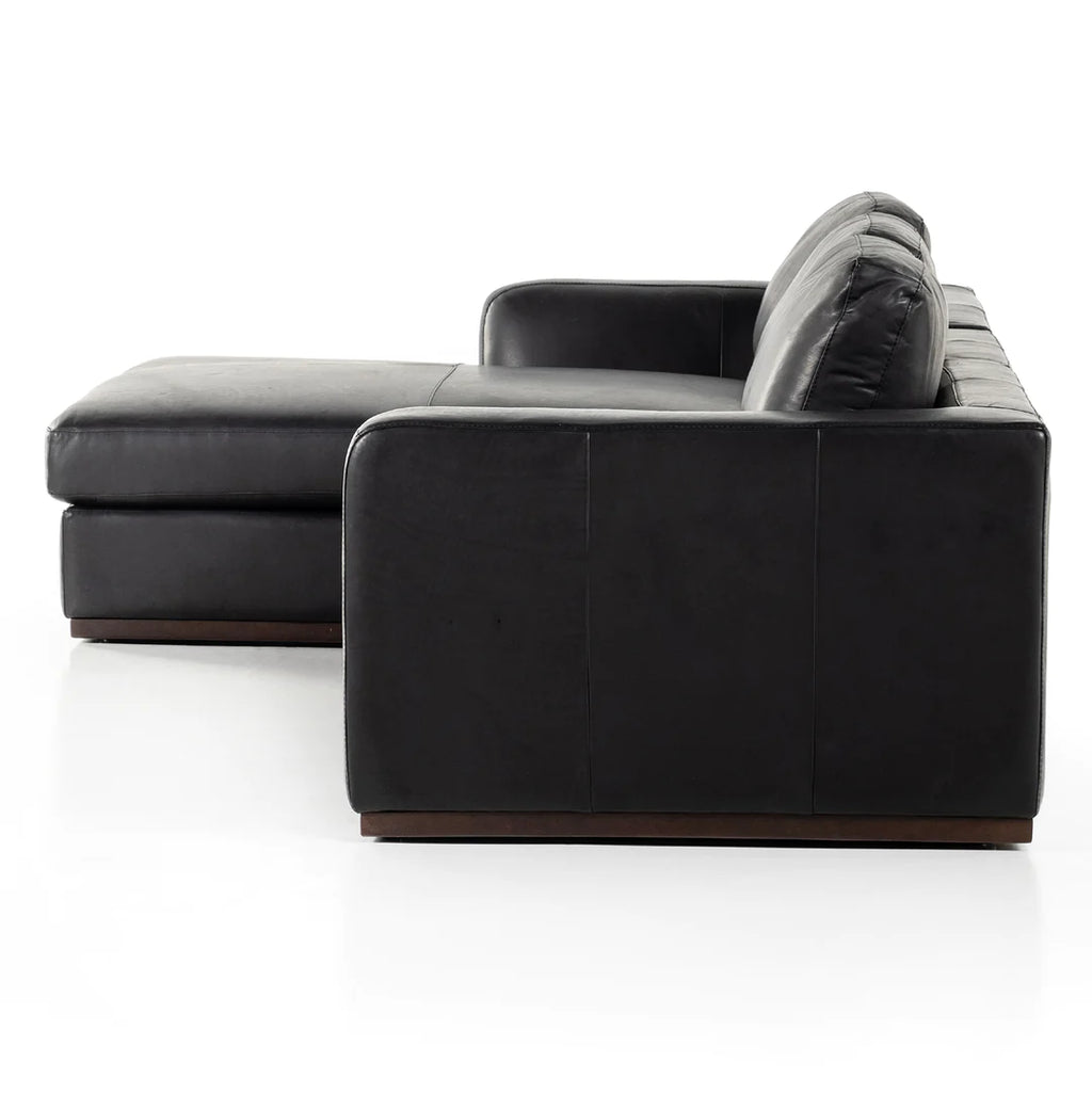 Sodaina 3.5-Seater Modular Leather Couch