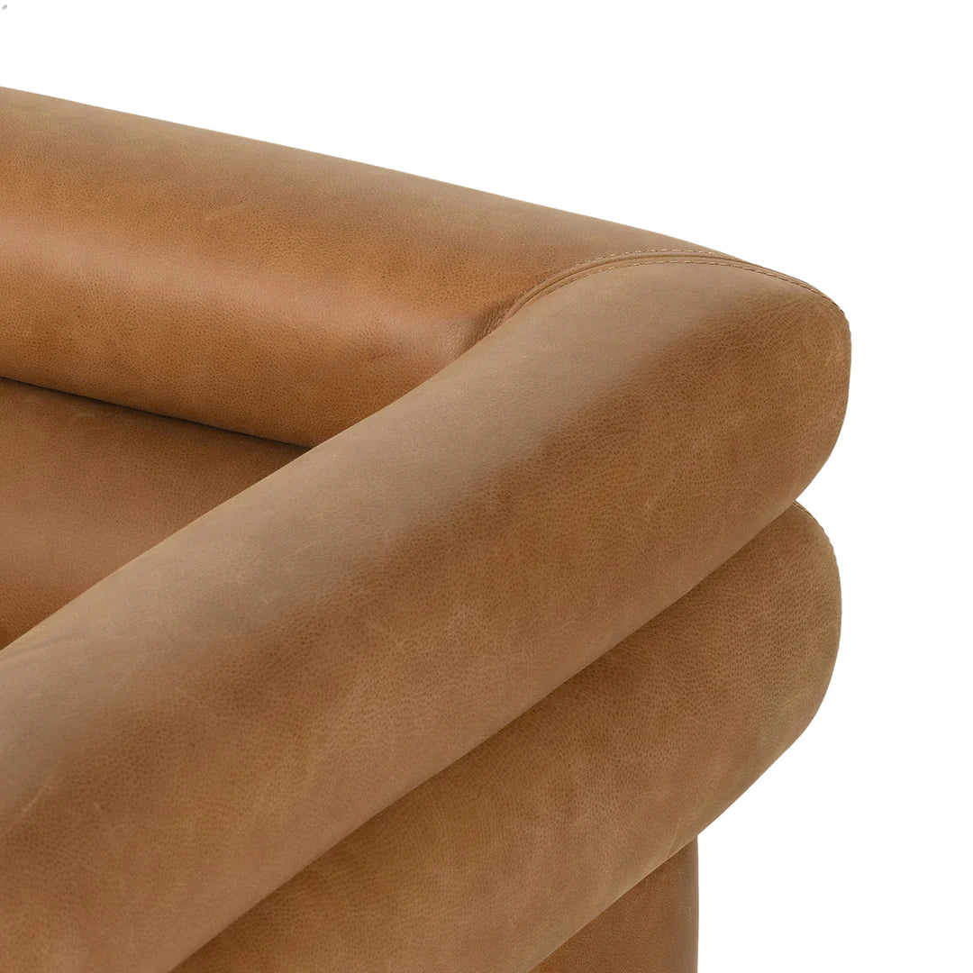 Seipone 4-Seater Leather Couch