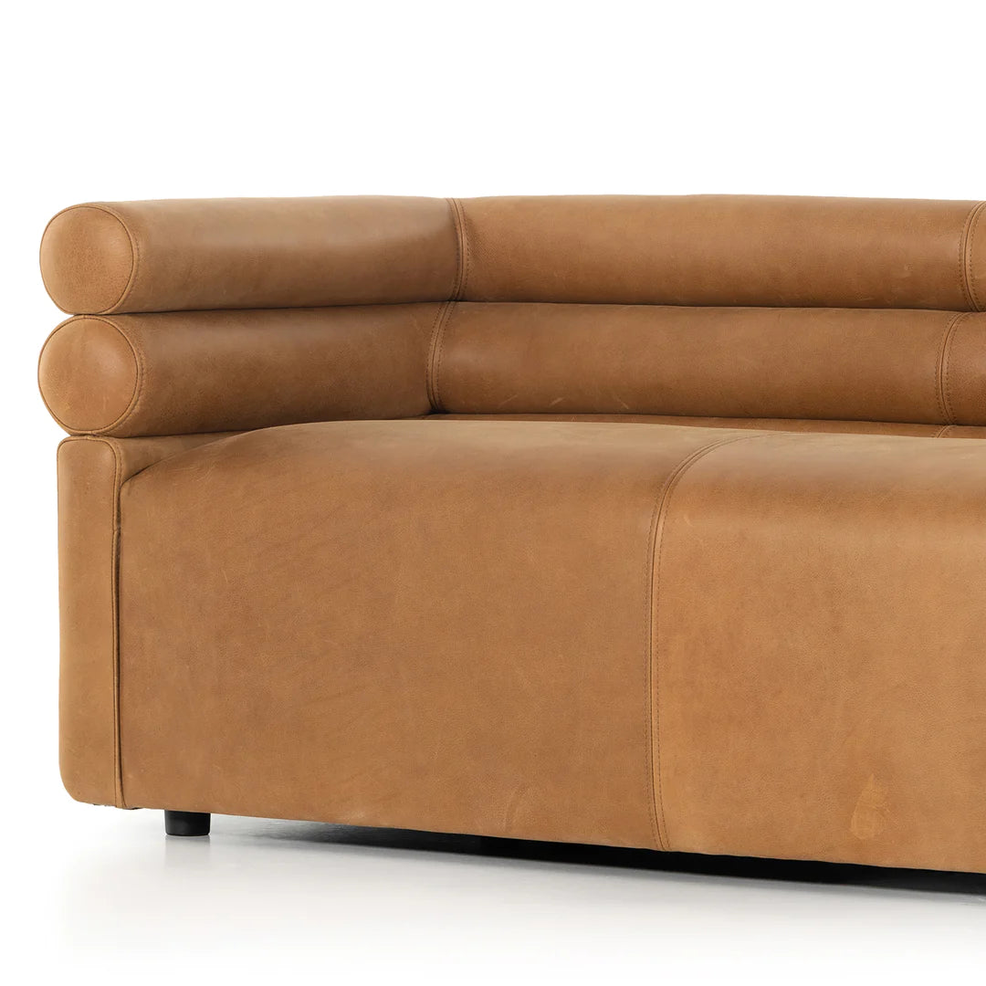 Seipone 4-Seater Leather Couch