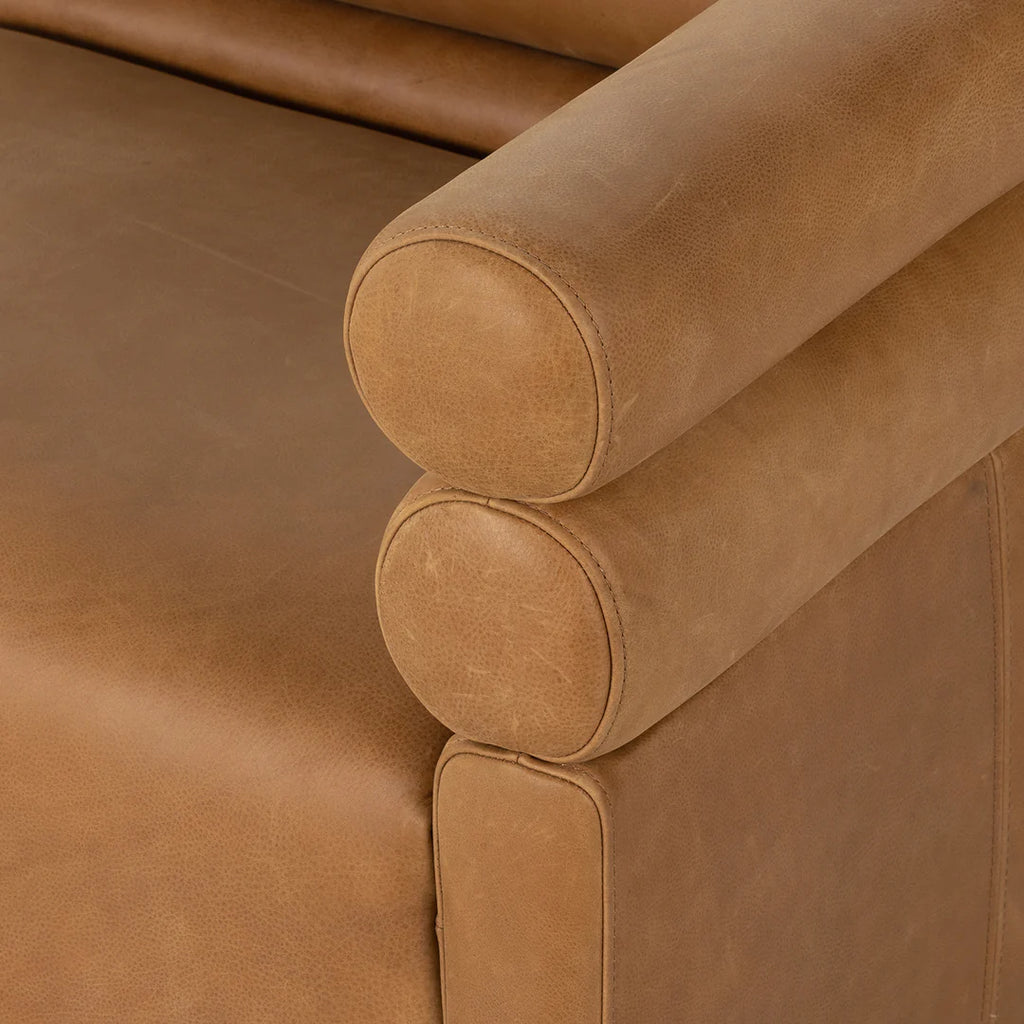 Seipone 4-Seater Leather Couch