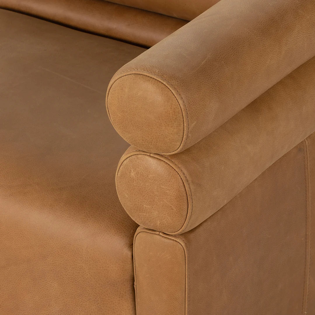 Seipone 4-Seater Leather Couch