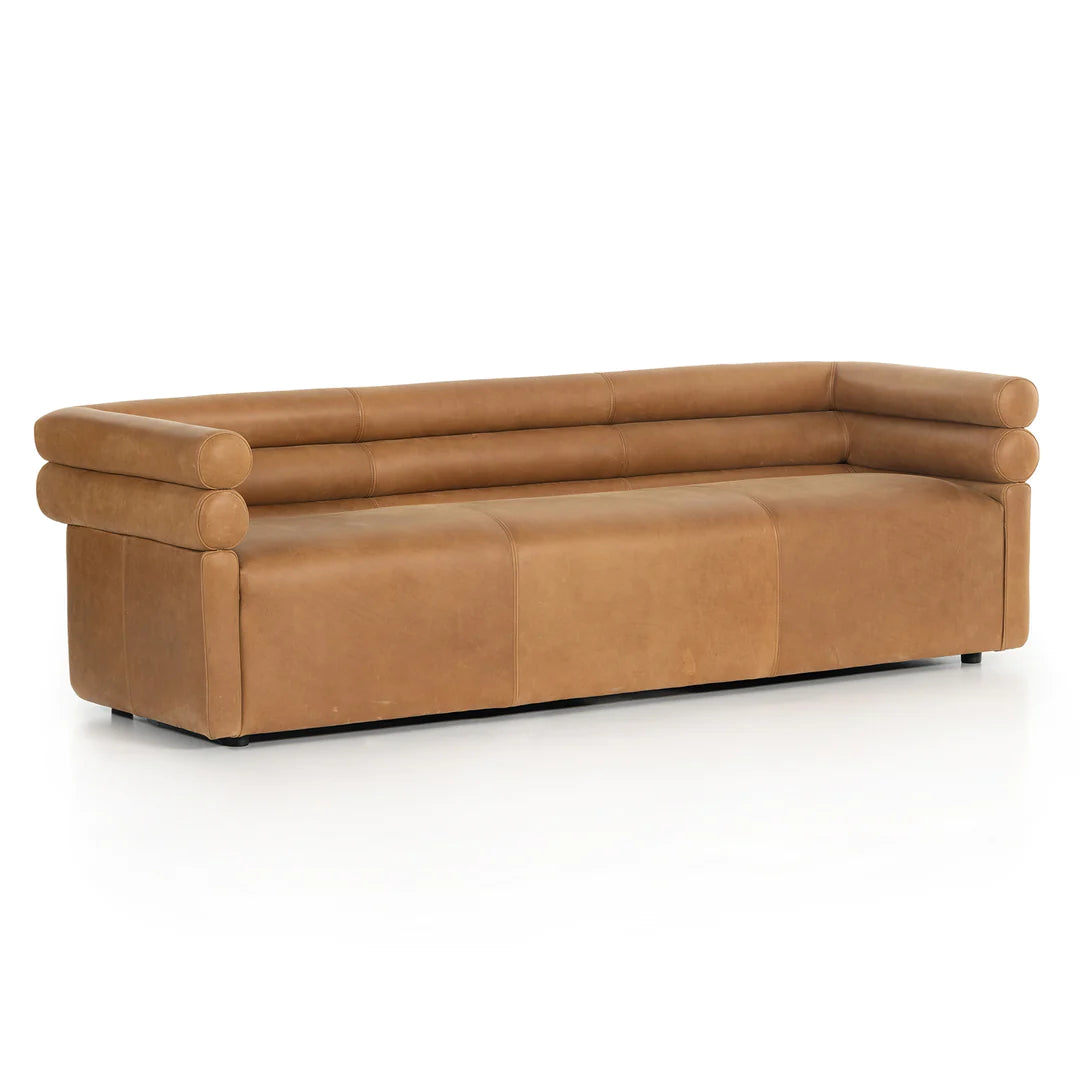 Seipone 4-Seater Leather Couch