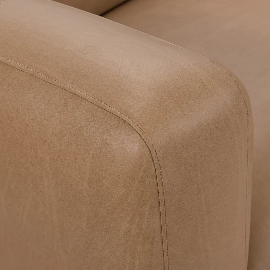 Coroa 3-Seater Leather Couch
