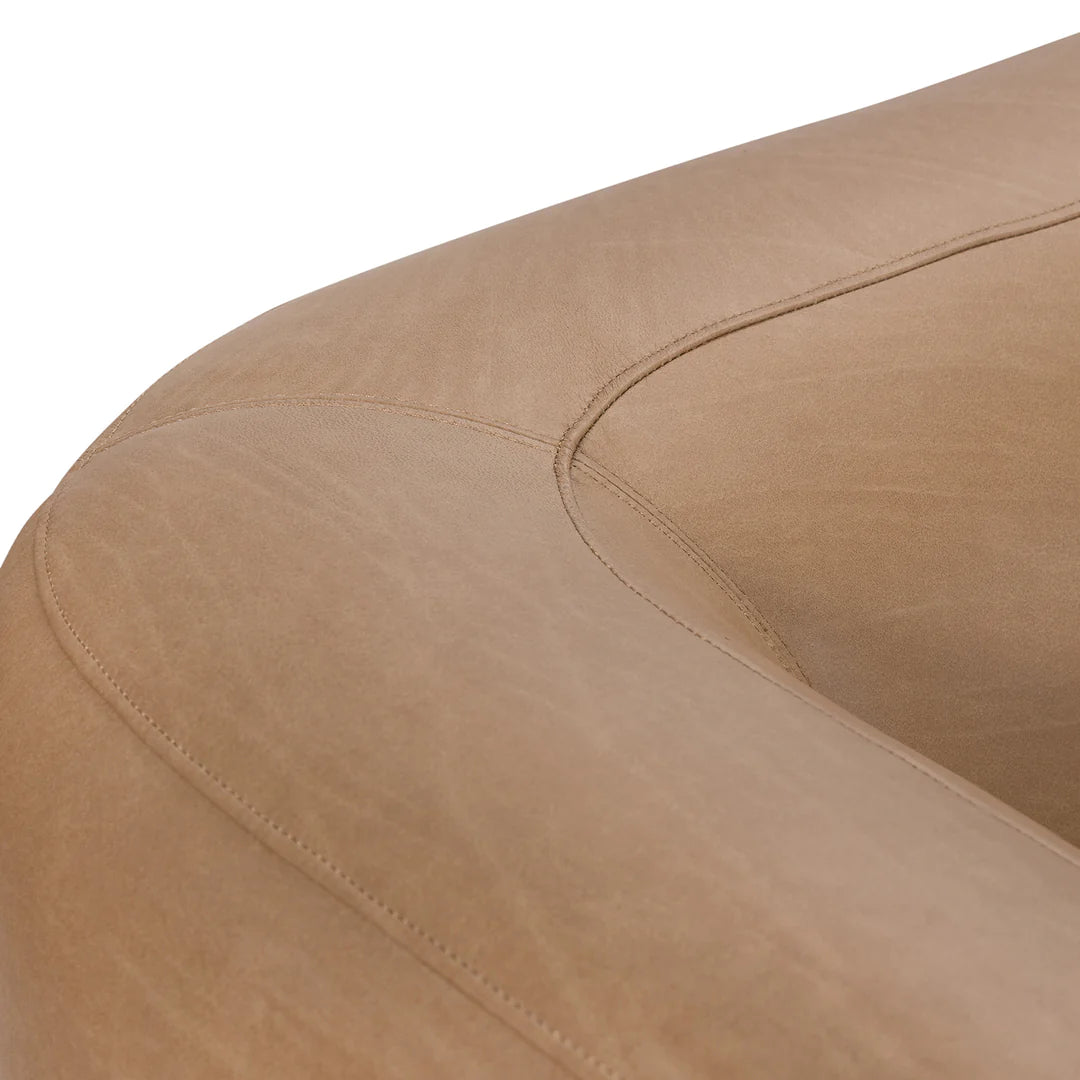 Coroa 3-Seater Leather Couch