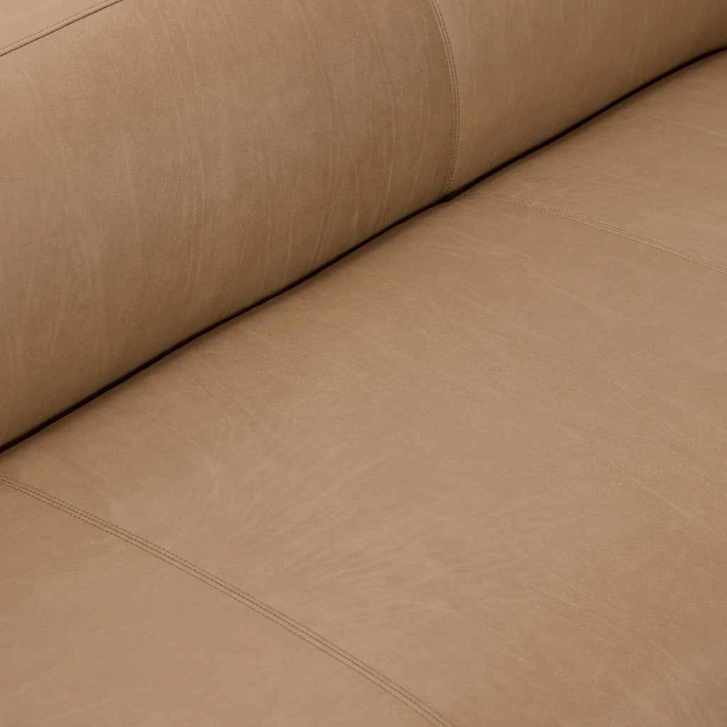 Coroa 3-Seater Leather Couch