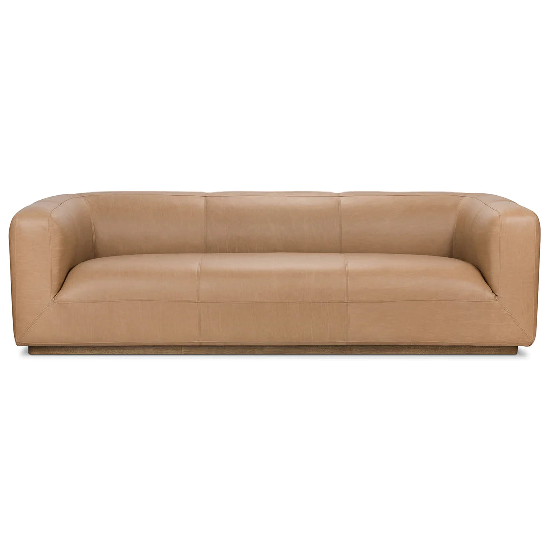 Coroa 3-Seater Leather Couch