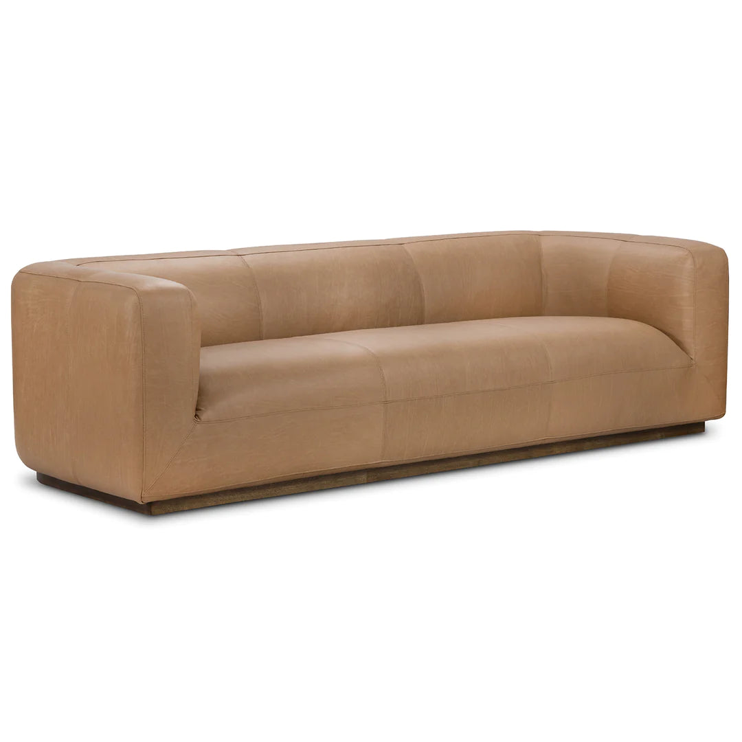 Coroa 3-Seater Leather Couch