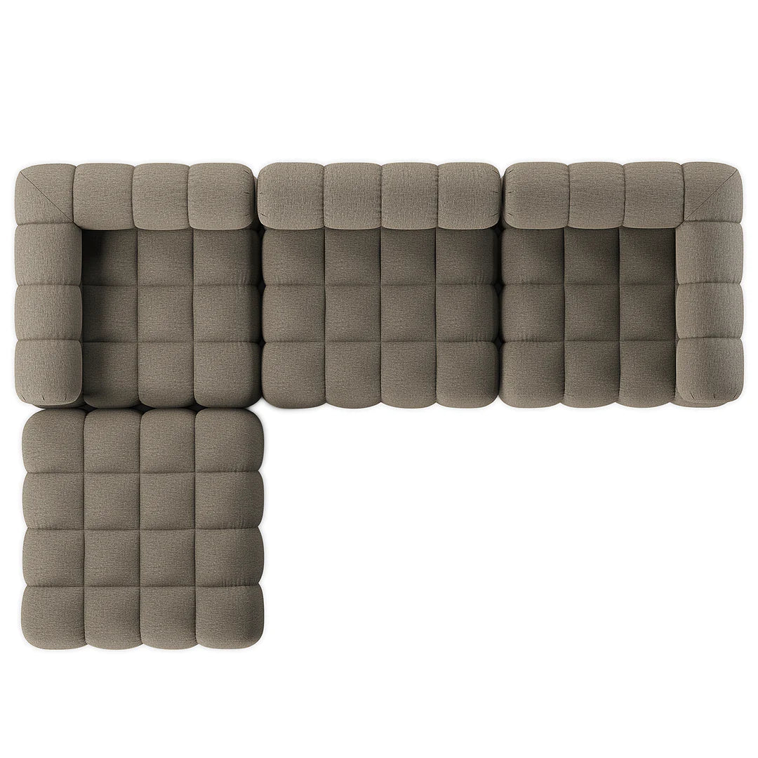 Schönheit Outdoor 4-Seater Modular Couch