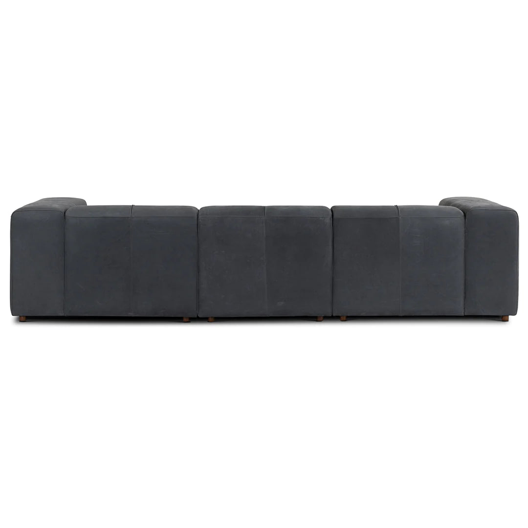 Adriano 3-Seater Leather Couch