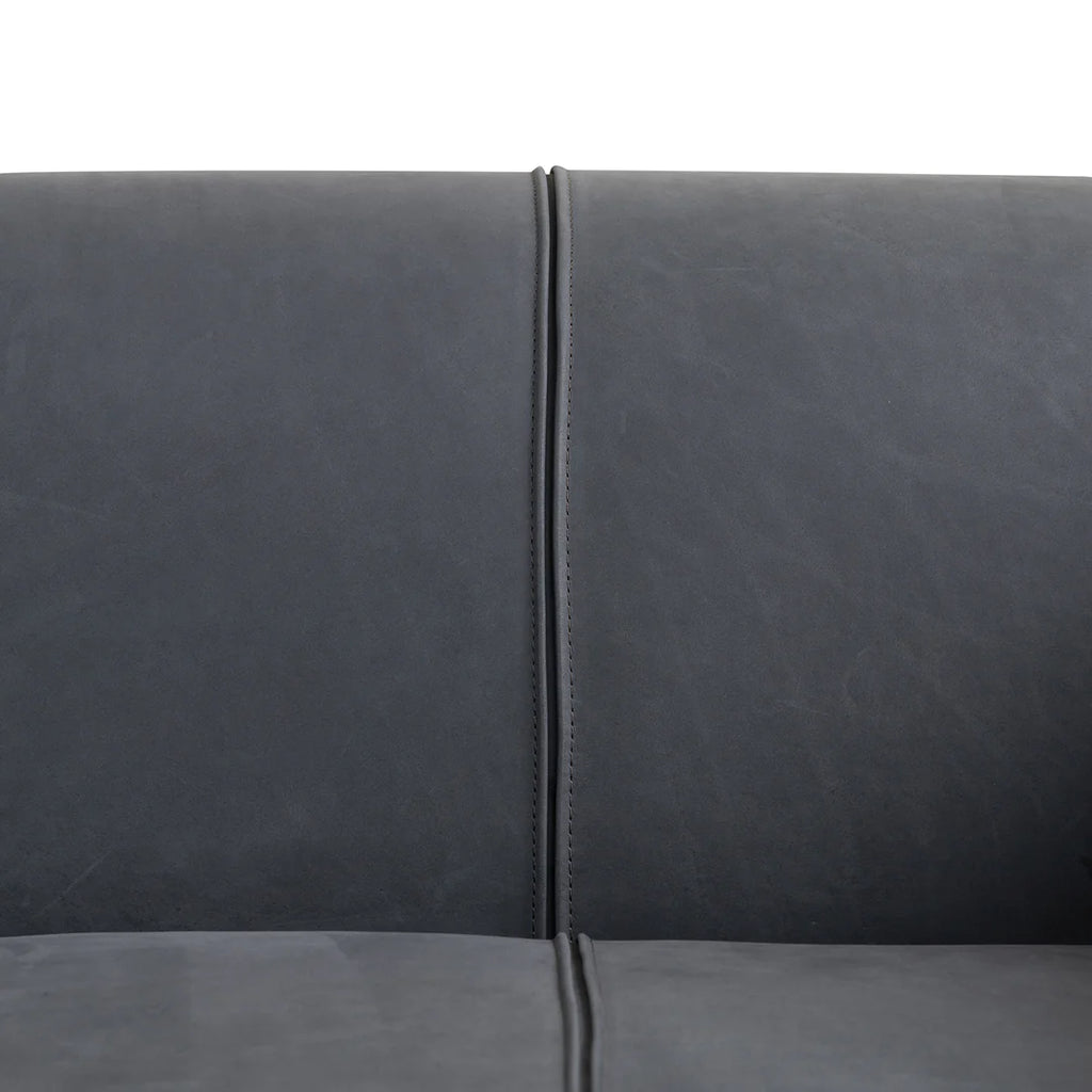 Adriano 3-Seater Leather Couch