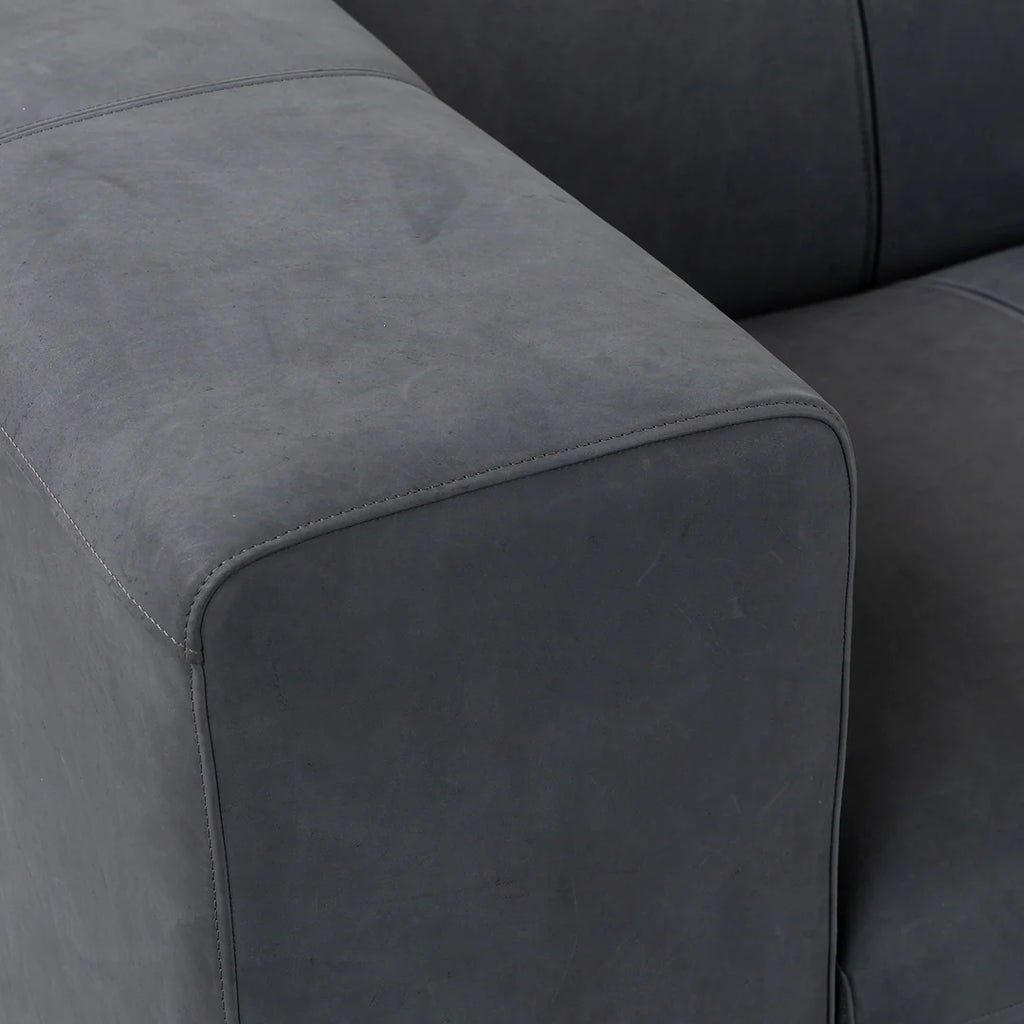 Adriano 3-Seater Leather Couch