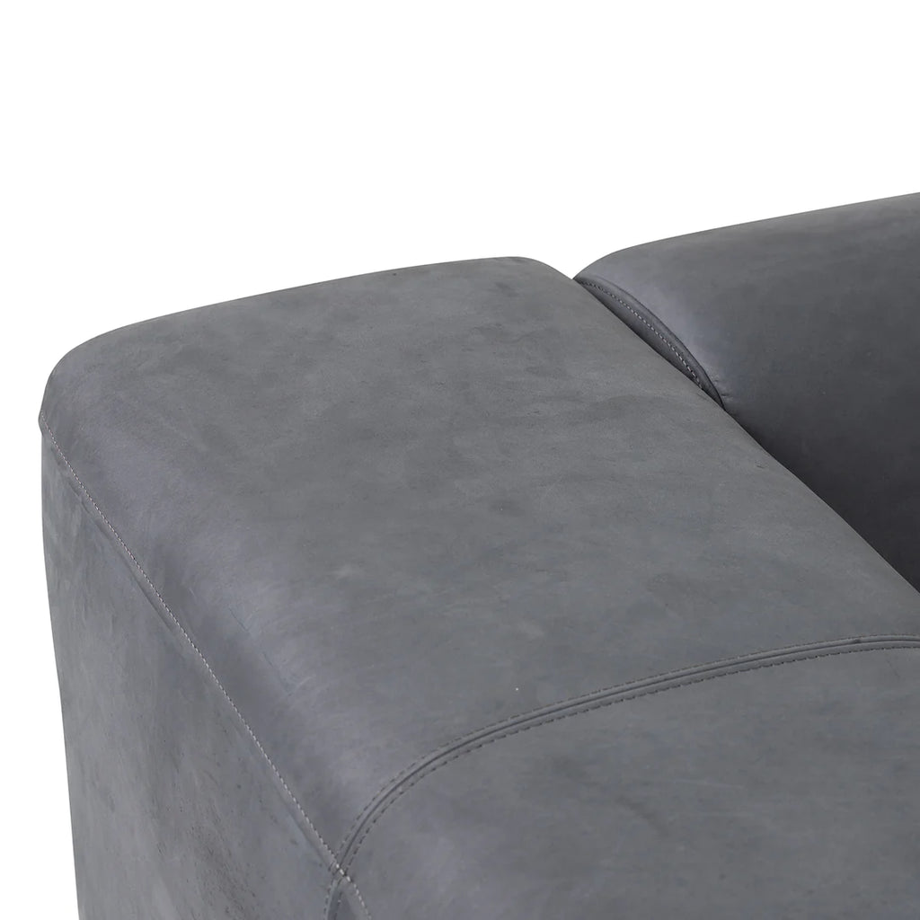 Adriano 3-Seater Leather Couch