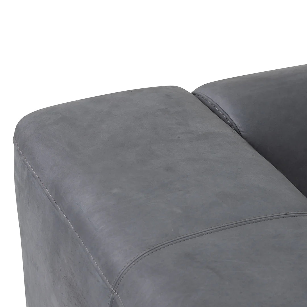 Adriano 3-Seater Leather Couch