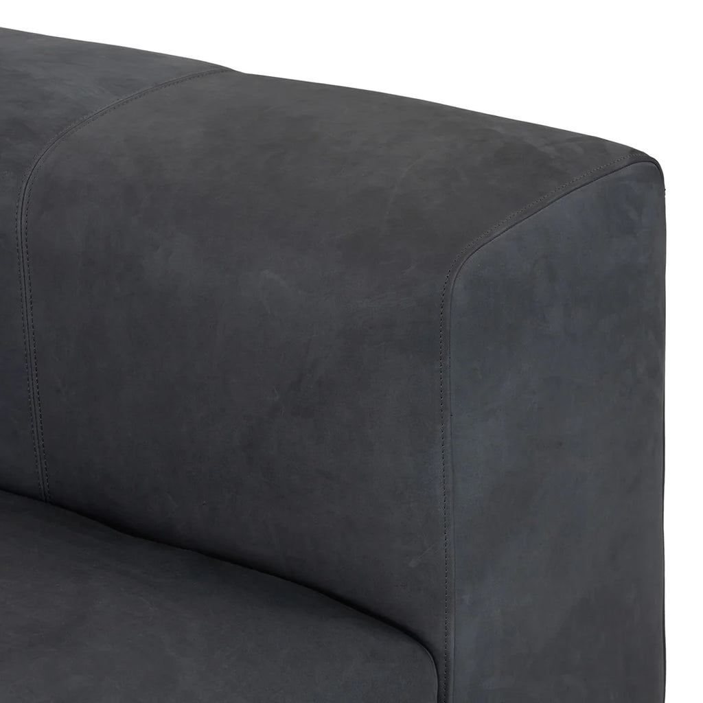 Adriano 3-Seater Leather Couch