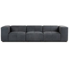 Adriano 3-Seater Leather Couch