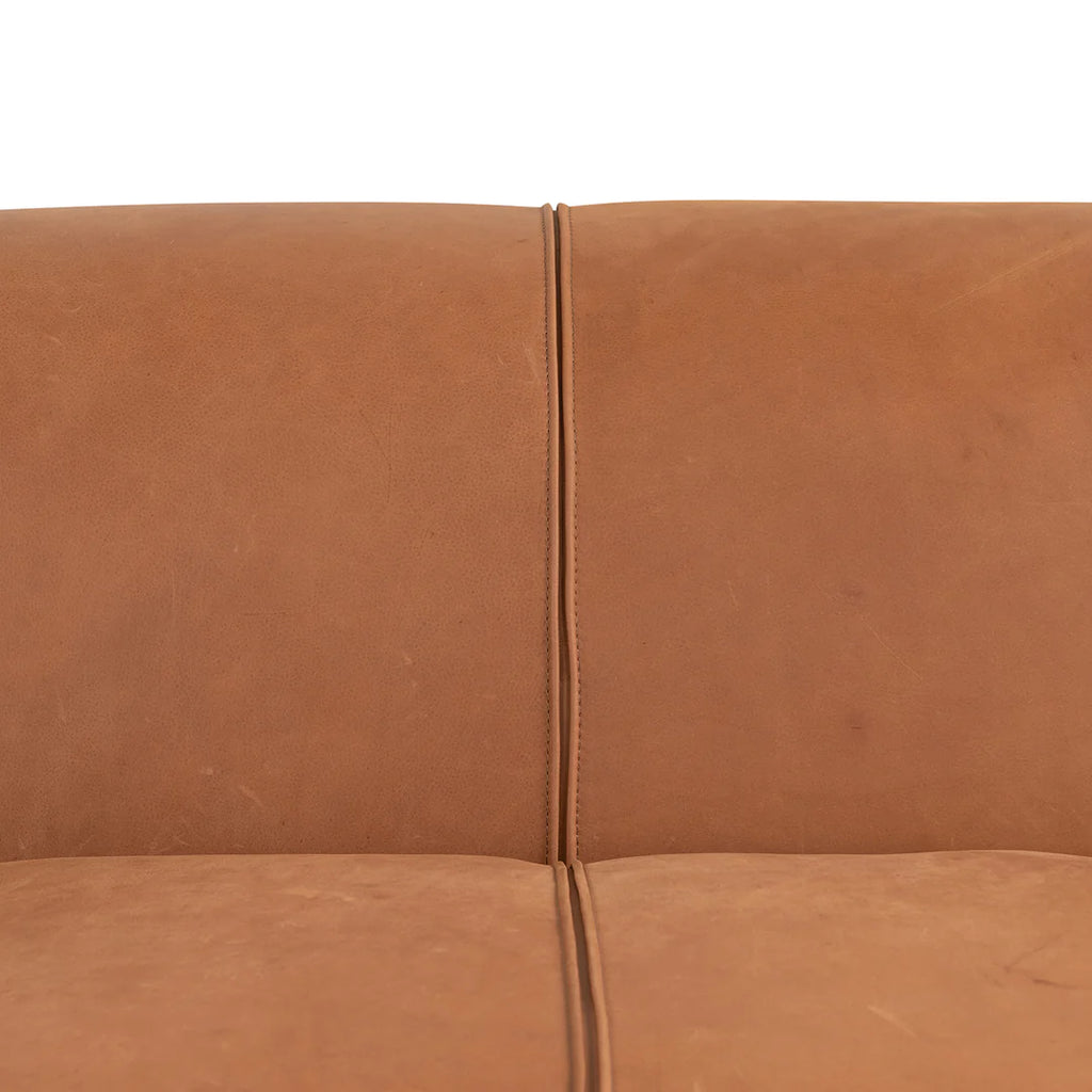 Fenômeno 3-Seater Leather Couch