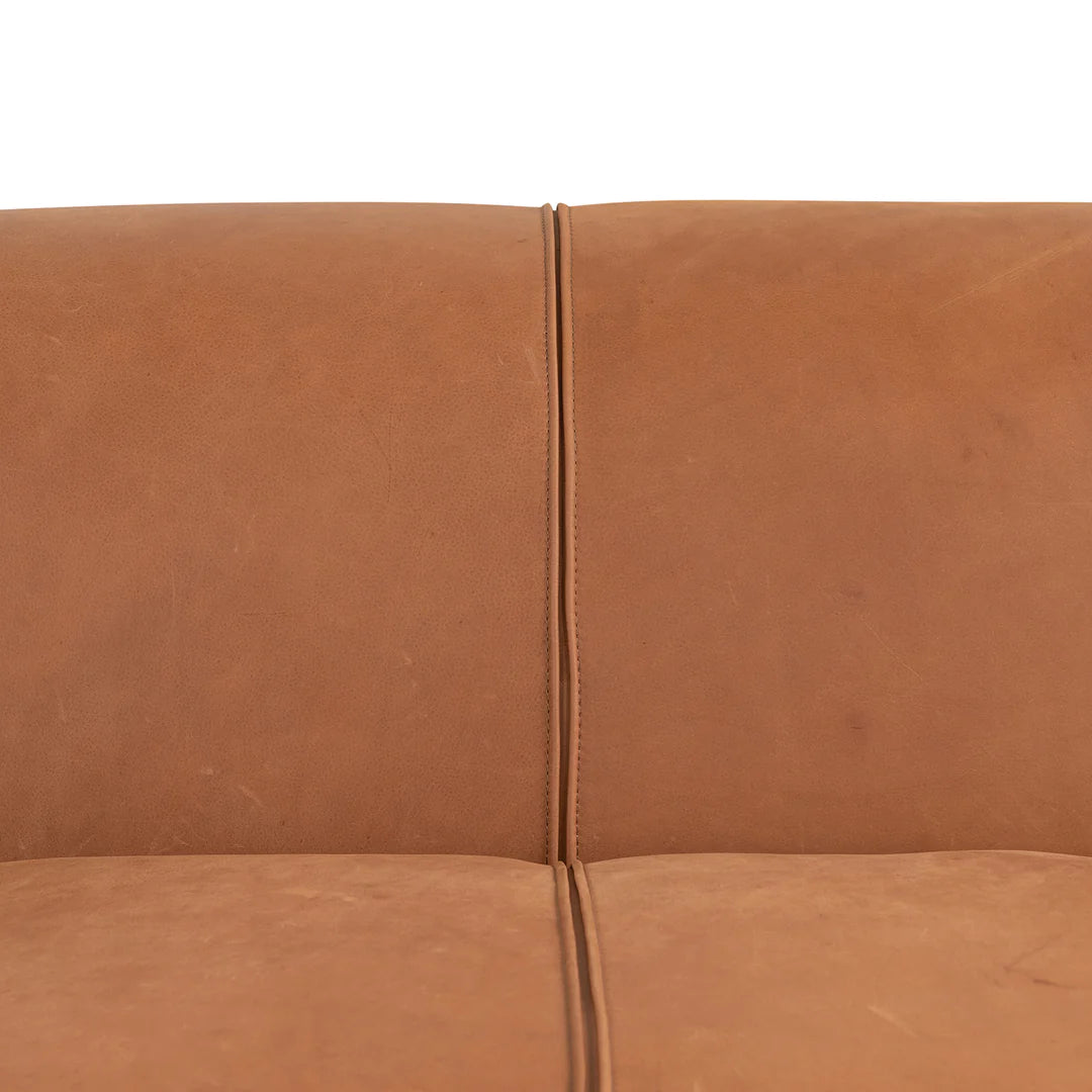 Fenômeno 3-Seater Leather Couch