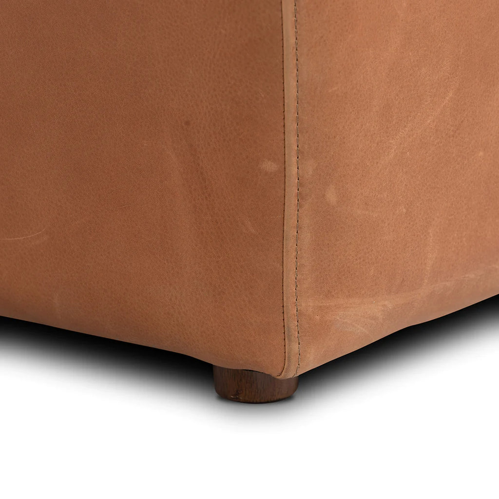 Fenômeno 3-Seater Leather Couch