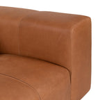 Fenômeno 3-Seater Leather Couch