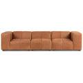 Fenômeno 3-Seater Leather Couch