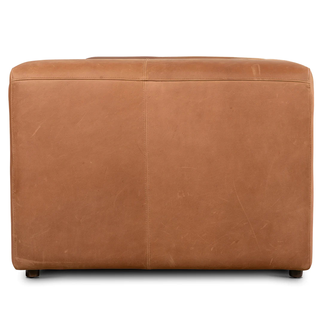 Saggio 2-Seater Leather Couch