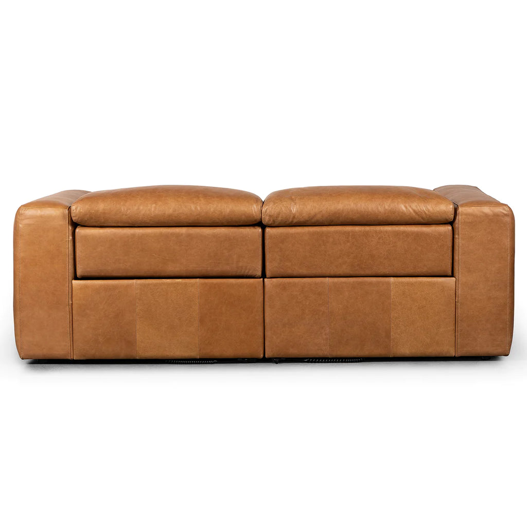 Saggio 2-Seater Leather Couch