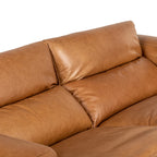 Saggio 2-Seater Leather Couch