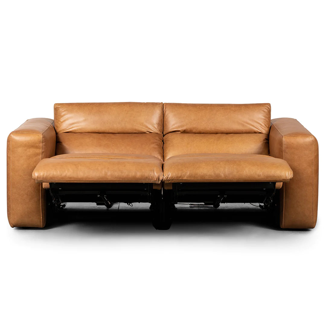 Saggio 2-Seater Leather Couch