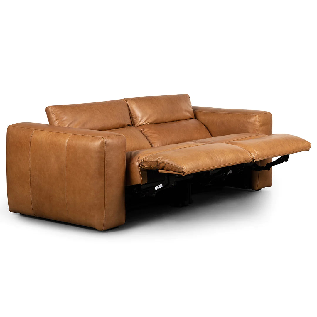 Saggio 2-Seater Leather Couch