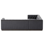 'Mušo 5-Seater L-Shaped Leather Couch
