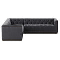 'Mušo 5-Seater L-Shaped Leather Couch