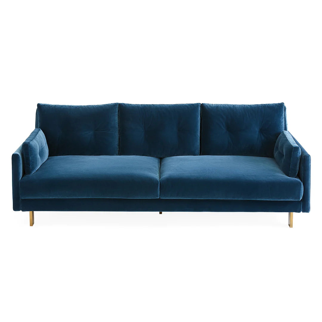 Khumo 3-Seater Velvet Couch