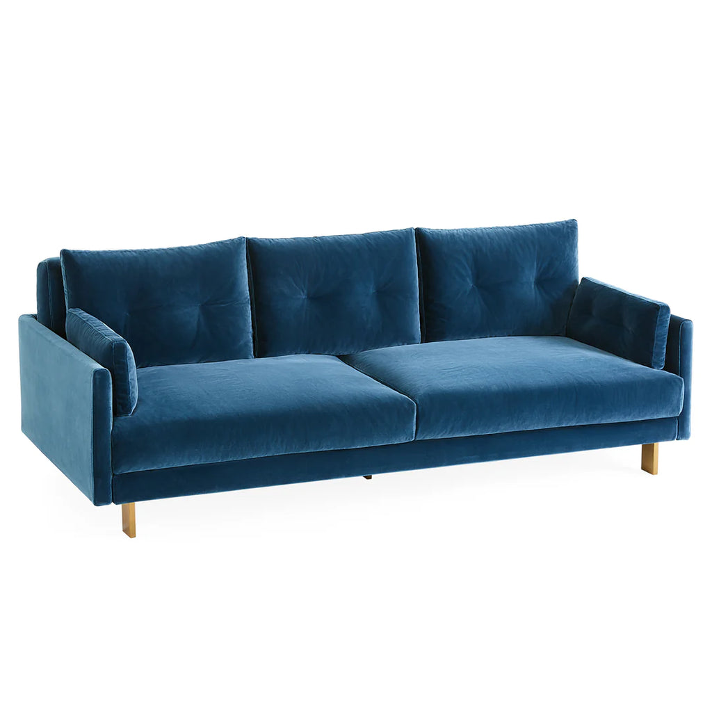 Khumo 3-Seater Velvet Couch