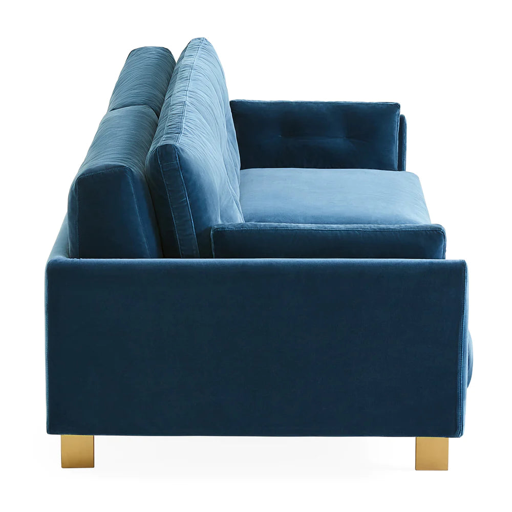 Khumo 3-Seater Velvet Couch