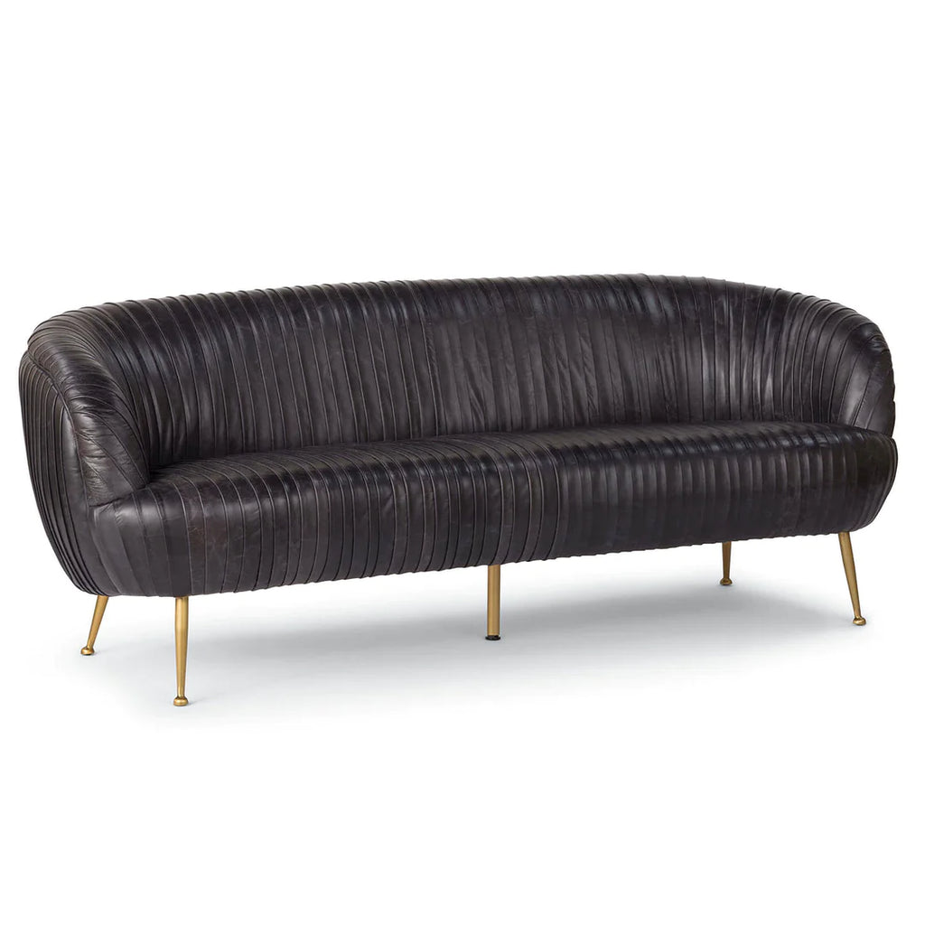 Akuna 3-Seater Leather Couch