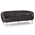 Akuna 3-Seater Leather Couch