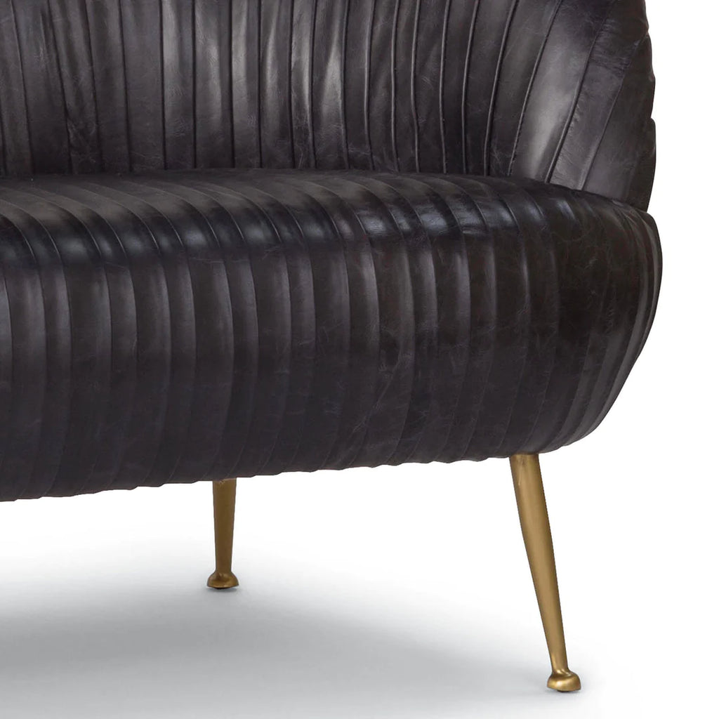 Akuna 3-Seater Leather Couch