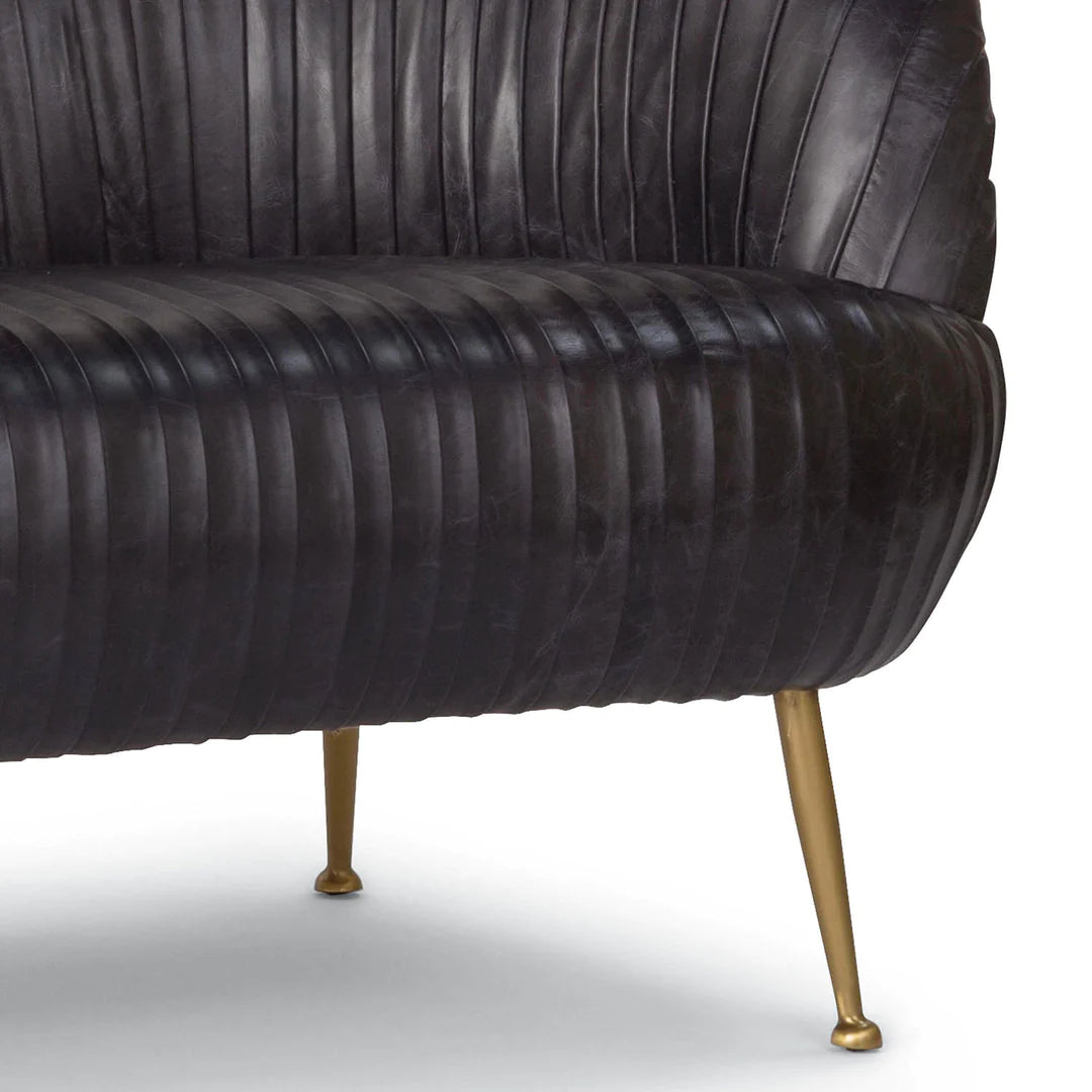 Akuna 3-Seater Leather Couch