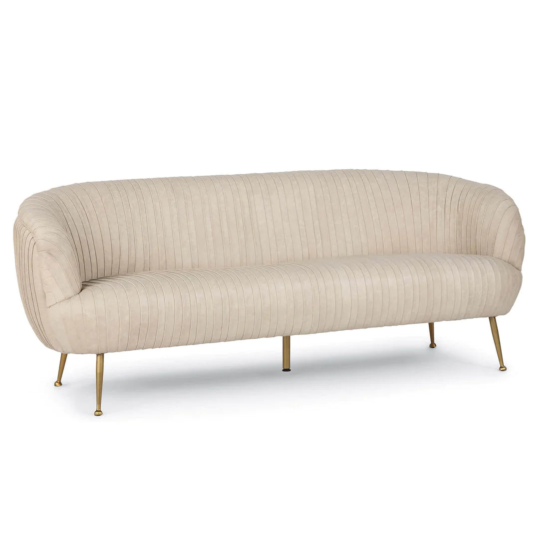 Anjo 3-Seater Leather Couch